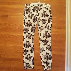Girl's Floral Pants